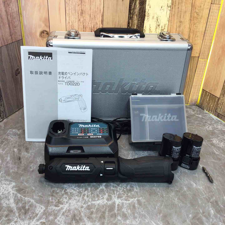 ★マキタ(makita) コードレスペンインパクトドライバー TD022DSHXB【八潮店】