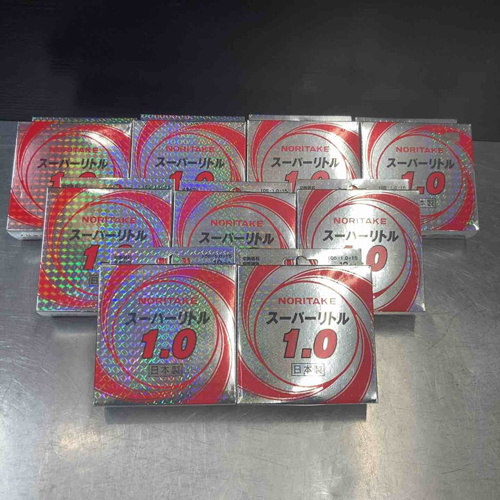 【未使用品(店頭展示品)】 切断砥石まとめ ノリタケカンパニー 切断砥石 スーパーリトル 105x1.0x15mm 10枚組 9箱セット グラインダー ディスク サンダー 【東大和店】