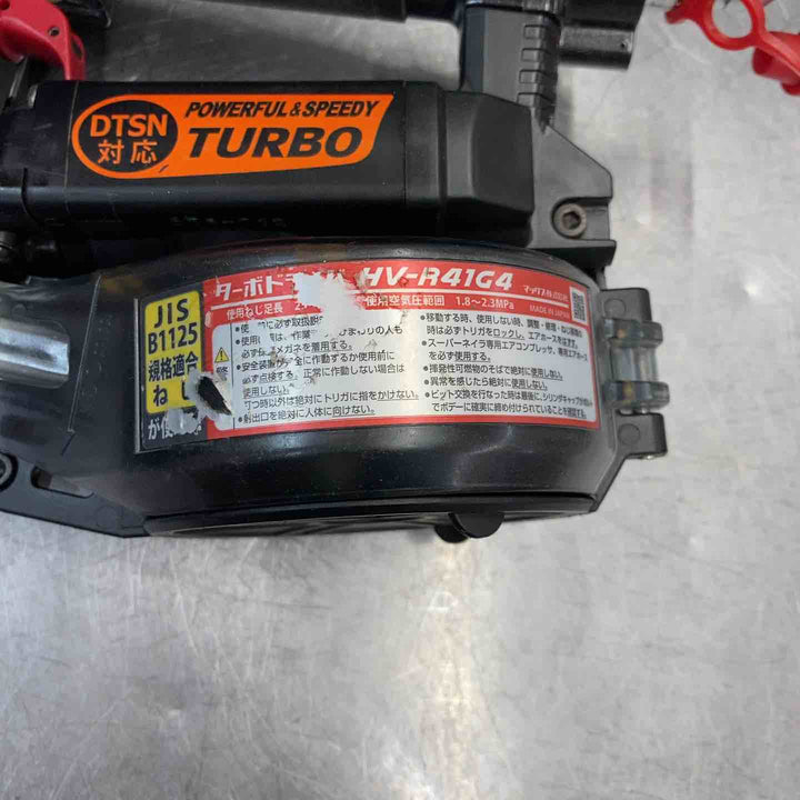 【中古品】 マックス(MAX) 高圧エアネジ打ち機 HV-R41G4 限定色ブラック エア工具 ネイル ビス打ち 【東大和店】