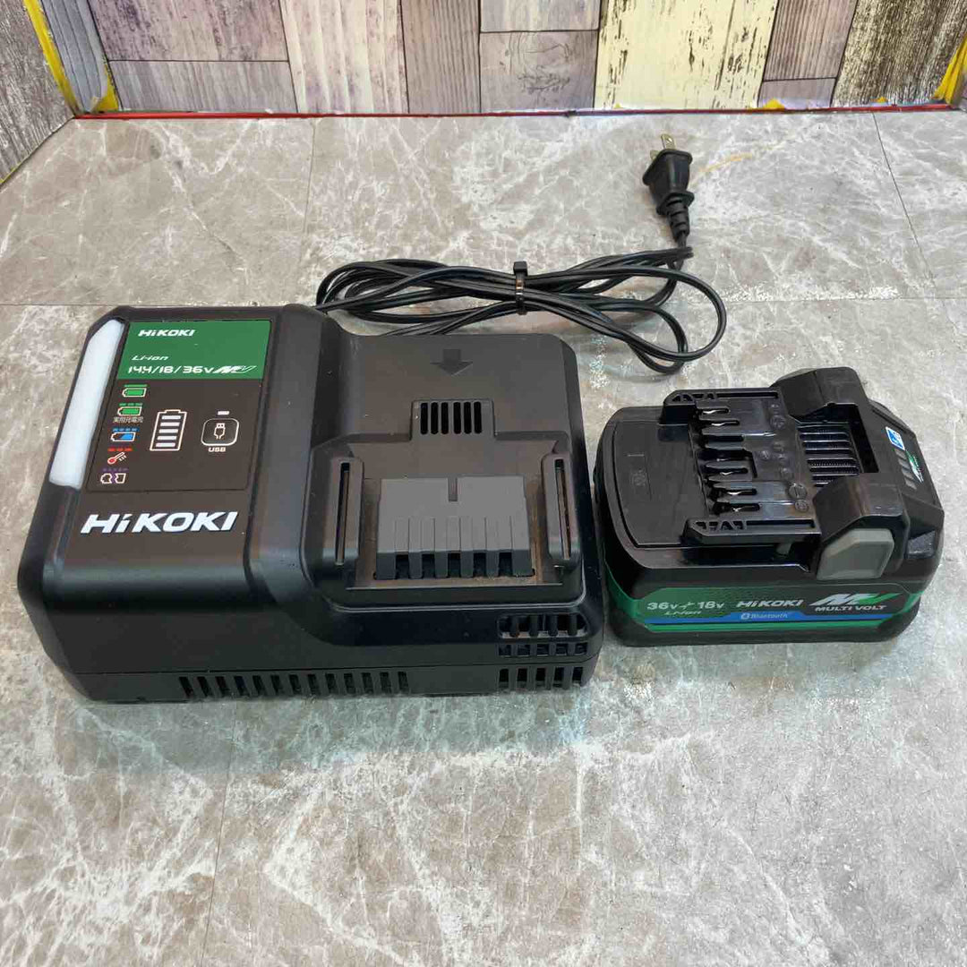 ★ハイコーキ(HIKOKI ※旧:日立工機) 125mm マルチボルト コードレス集じん丸のこ C3605DYC(XPSZ)【八潮店】