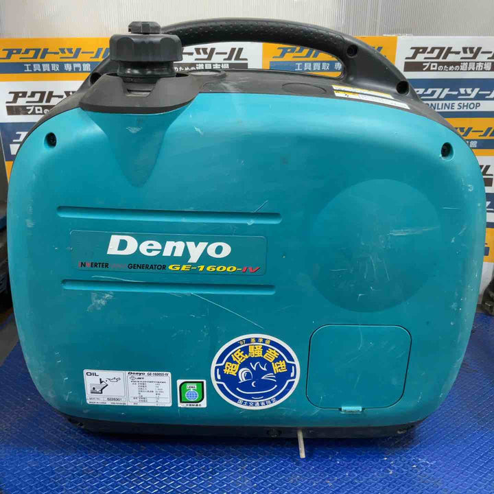 ★デンヨー(Denyo) 発電機 GE-1600SS-IV【草加店】