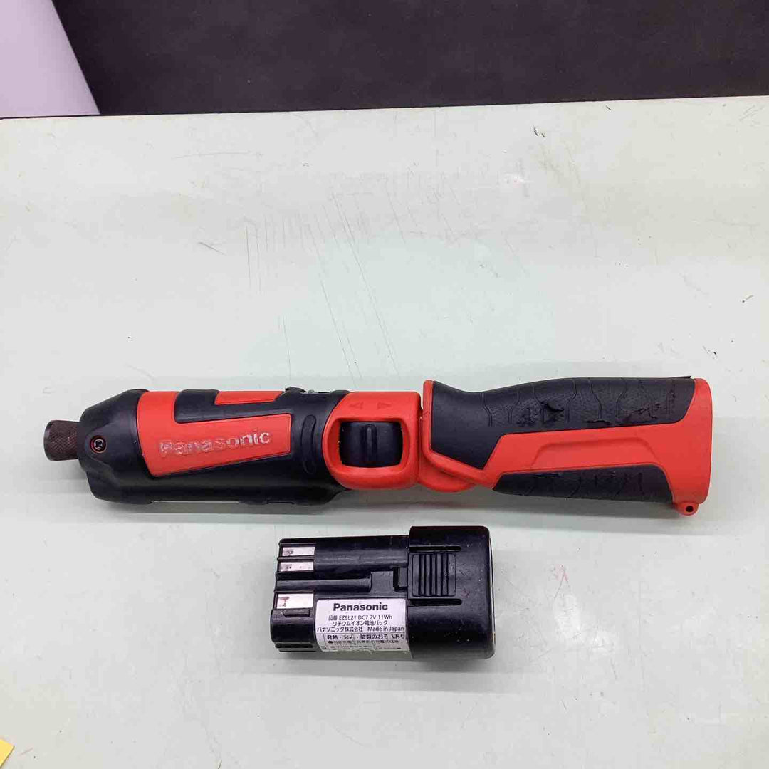 ◇パナソニック(Panasonic) 充電スティックインパクトドライバー 7.2V  レッド EZ7521X-R【越谷店】