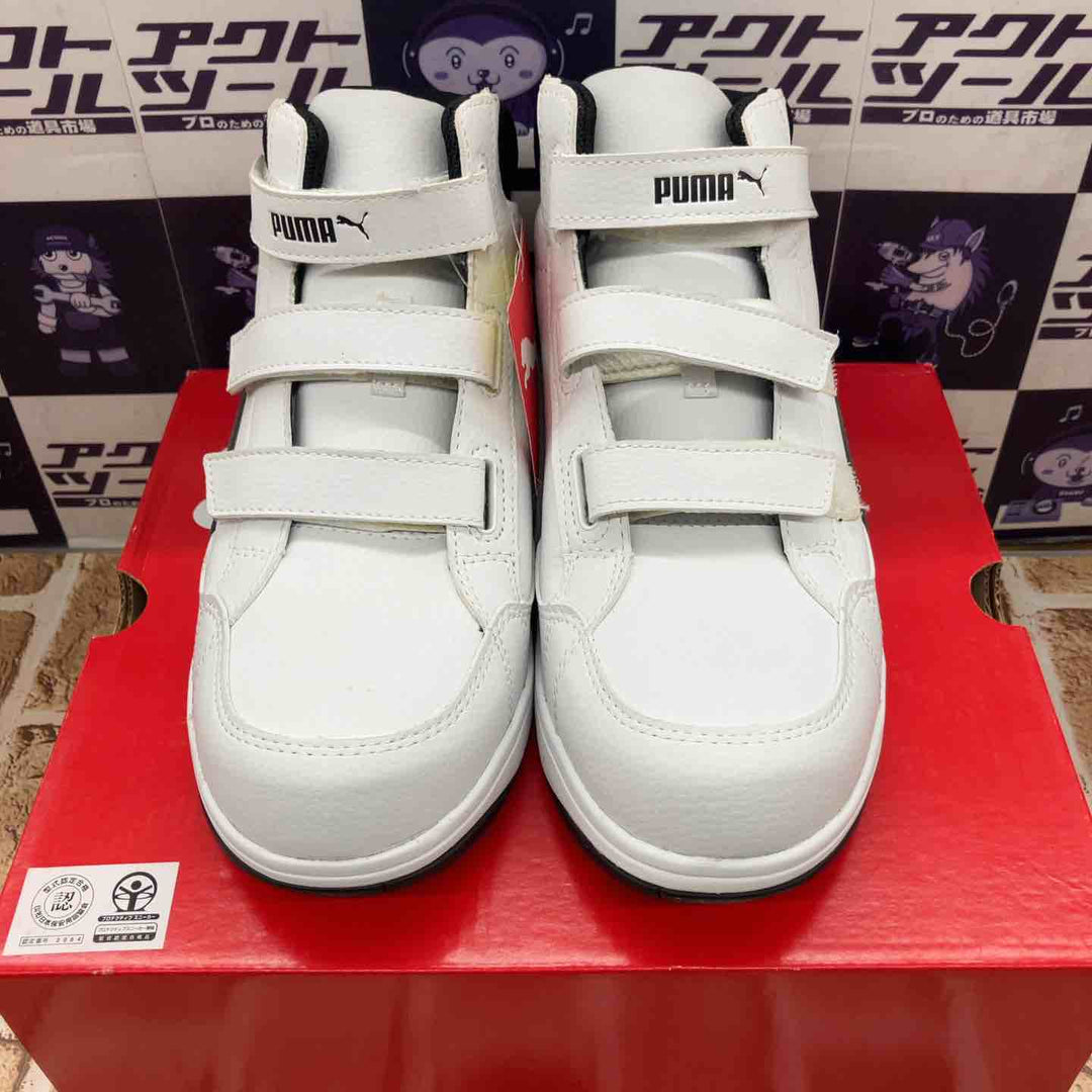 【未使用品】◇プーマ/PUMA ワークシューズ  安全靴 メンズ ホワイト 25.5 cm【所沢店】