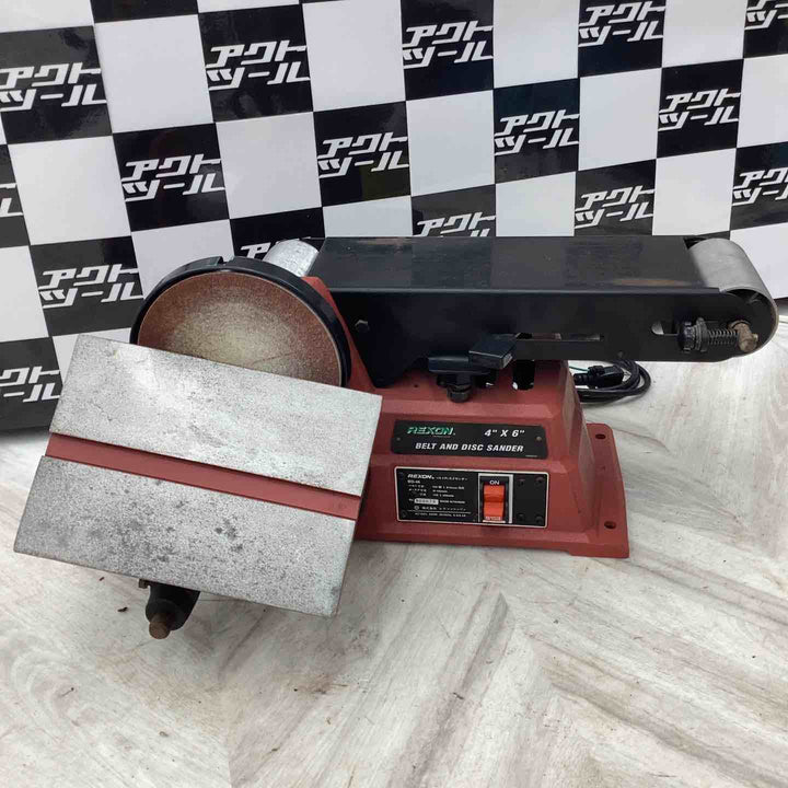 卓上グラインダー サンディングマシン 木工 仕上げ 金属 研磨 水平 斜め 【越谷店】