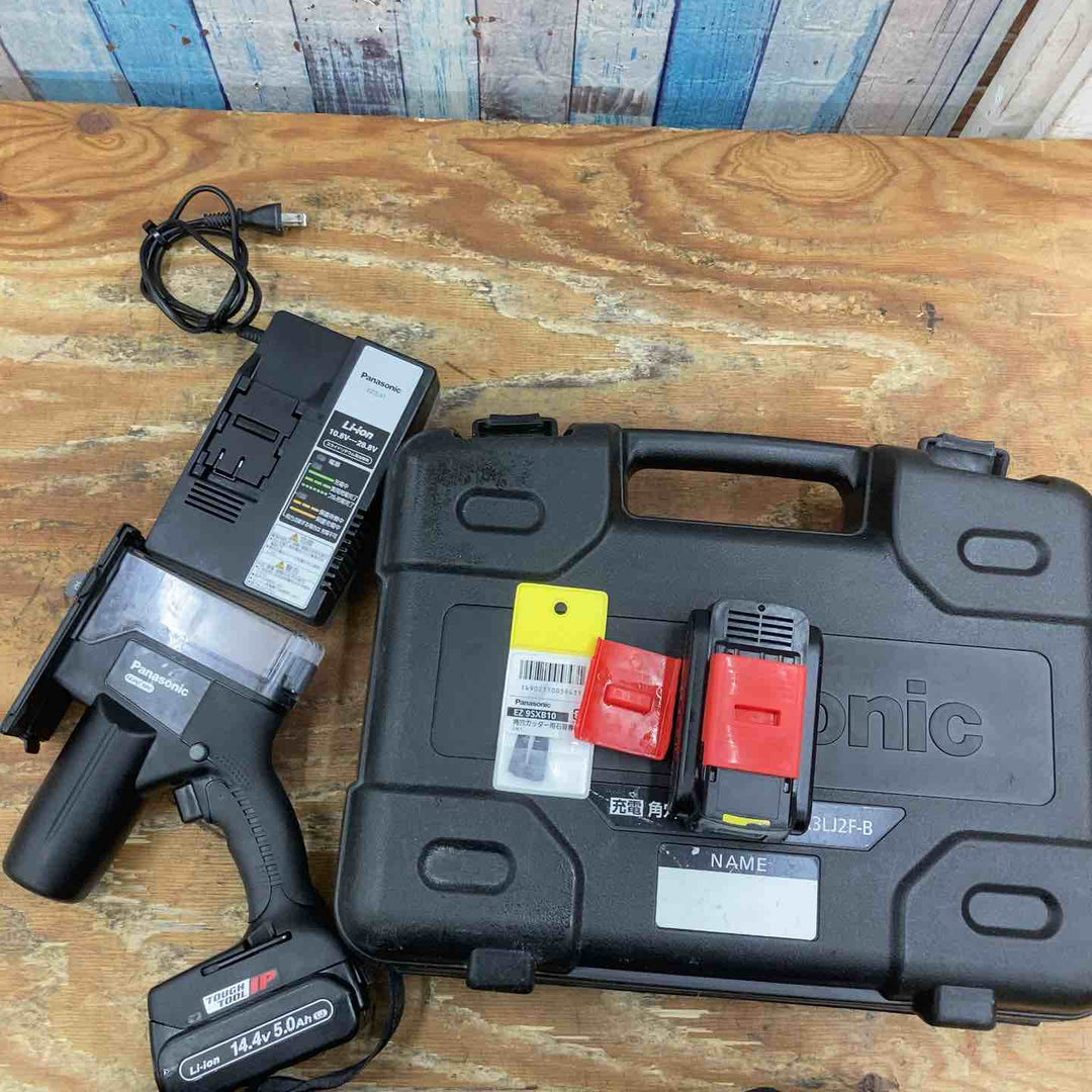 パナソニック(Panasonic) 充電角穴カッター14.4V/5.0Ah EZ45A3LJ2F-B【柏店】