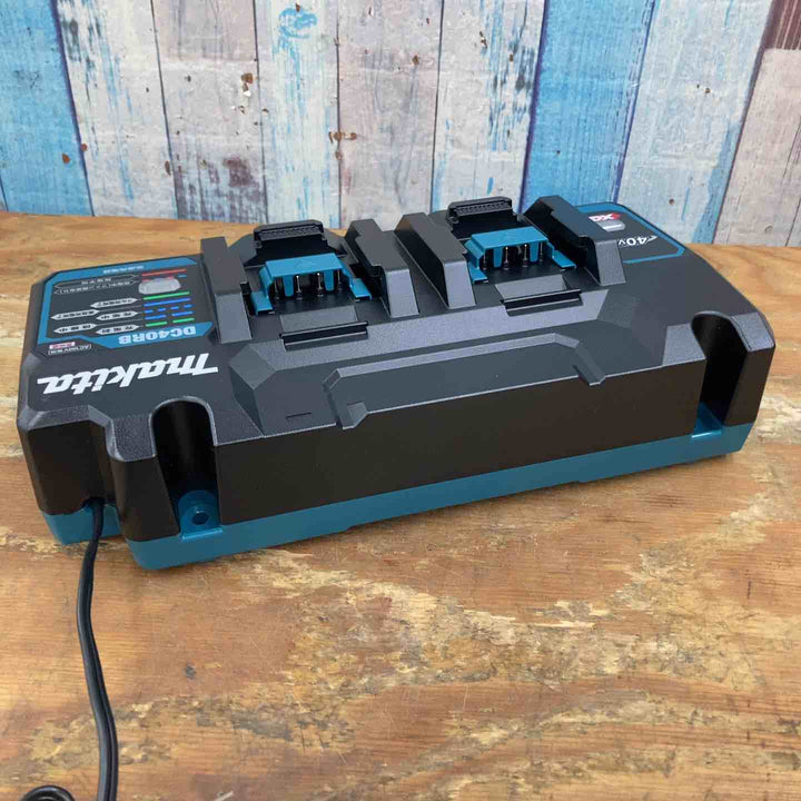 【未使用品】★マキタ(makita) 2口急速充電器 DC40RB 40Vmax リチウムイオンバッテリー【柏店】