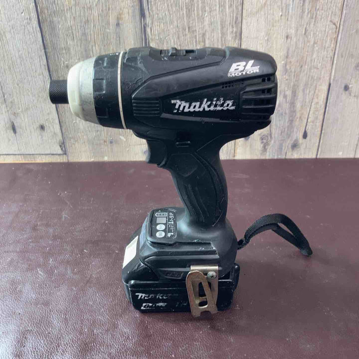 【中古品】マキタ(makita) コードレス4モードインパクトドライバー TP141DRGXB バッテリー１個【東大和店】