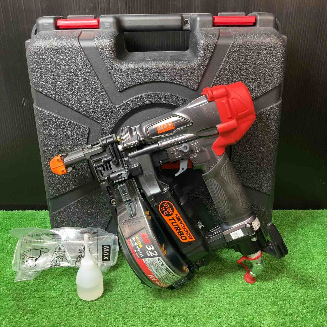 【美品】★マックス(MAX) 高圧エアネジ打機 HV-R32G2-G【岩槻店】