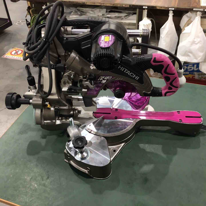 ★ハイコーキ(HIKOKI ※旧:日立工機) 卓上スライド丸のこ C7RSHC【川口店】