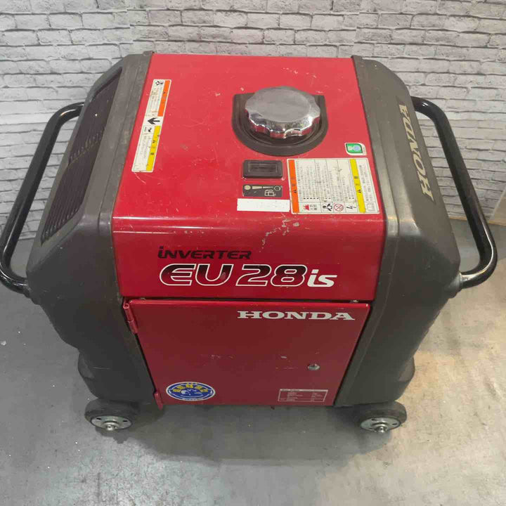 【店頭受取り限定】★ホンダ(HONDA) インバーター発電機 EU28iS_車輪あり【川口店】