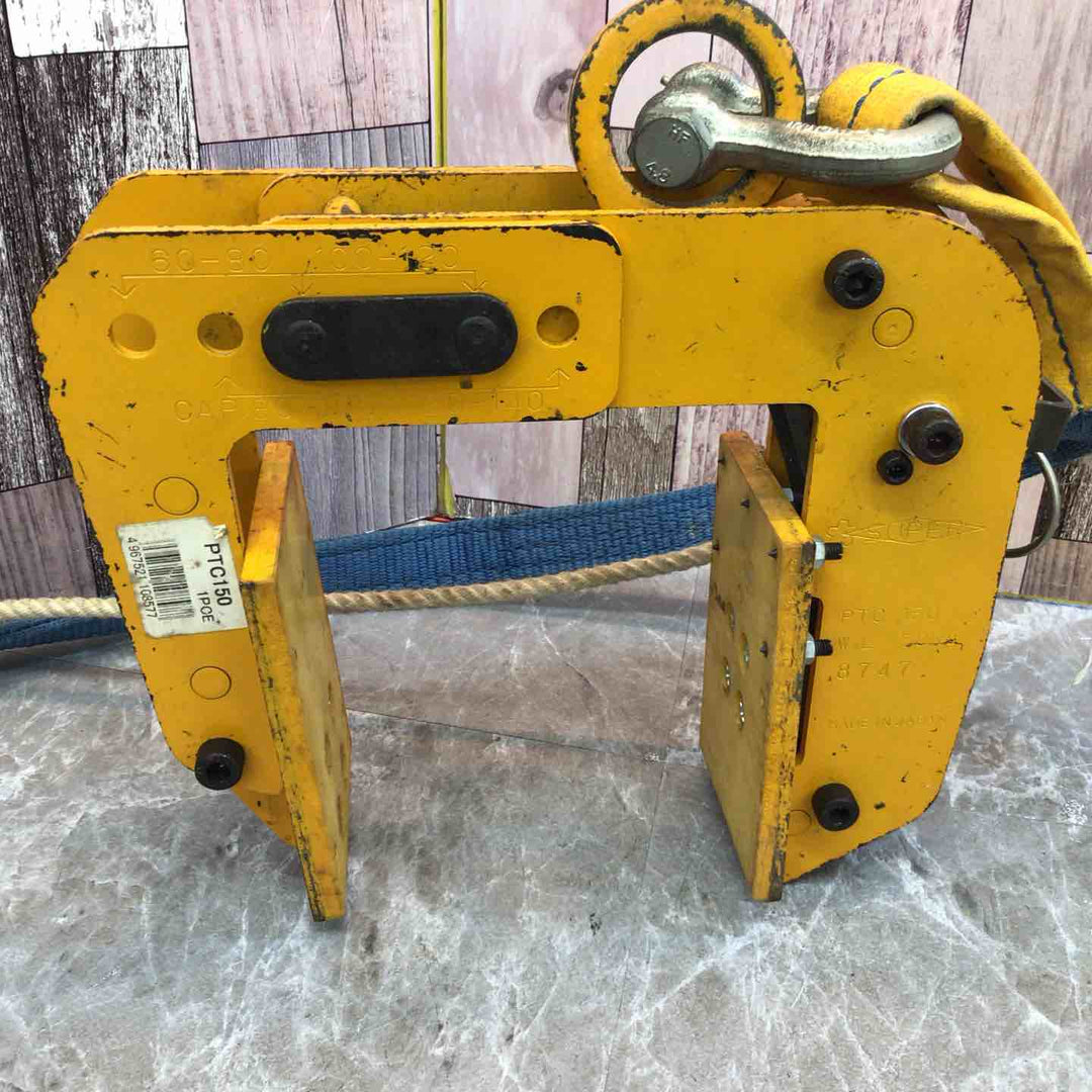 【中古品】◇スーパーツール SUPERTOOL パネル・梁吊りクランプ PTC150 2個セット【八潮店】