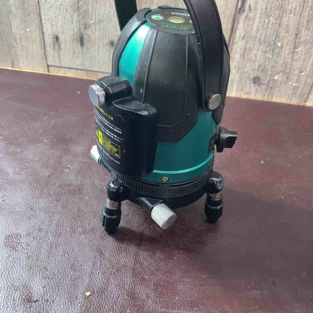 【中古品】◇VOICE グリーンレーザー墨出し器 VLG-3X【東大和店】