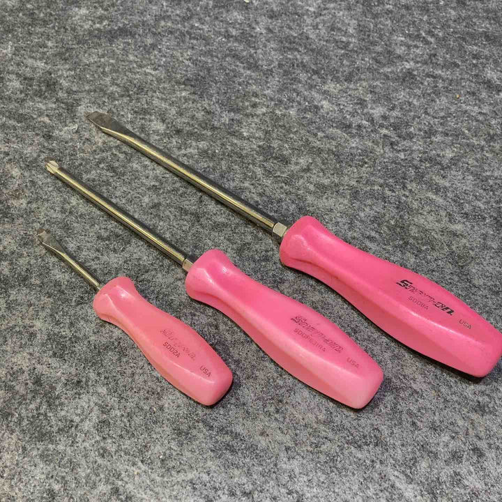 スナップオン ドライバー3本セット (SDD2A SDDP631RA SDD8A) 【桶川店】