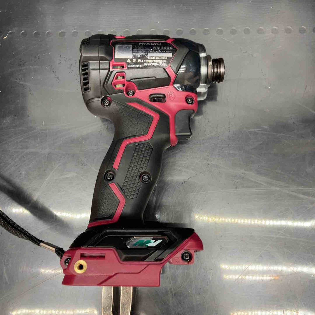 【美品】★ハイコーキ(HIKOKI ※旧:日立工機) コードレスインパクトドライバー WH36DC(NNR)【川越店】