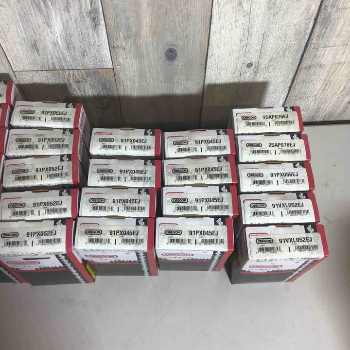 【未使用品】 OREGON オレゴン チェンソー 替刃 ソーチェーン 28個 90PX040EJ 91PX052EJ など【戸田店】