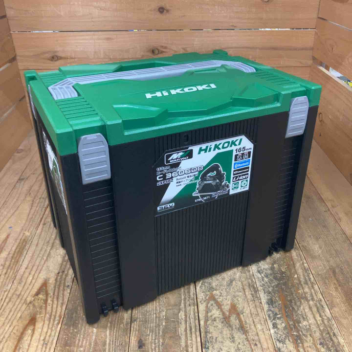★ハイコーキ(HIKOKI ※旧:日立工機) コードレスマルノコ C3606DB(2XPSBZ) ケース(マルチボルトバッテリーBSL36A18BX*2、充電器UC18YDL2 )【所沢店】