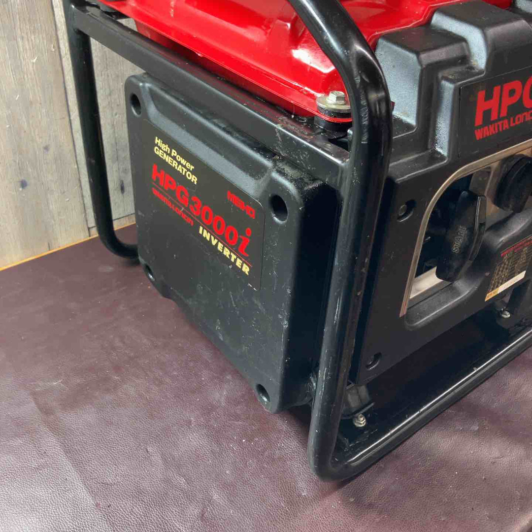 【中古品/店頭受取り限定】◇ワキタ(MEIHO) インバーター式ガソリン発電機 HPG3000i 奥行48.4×高さ41.7×幅42cm【東大和店】