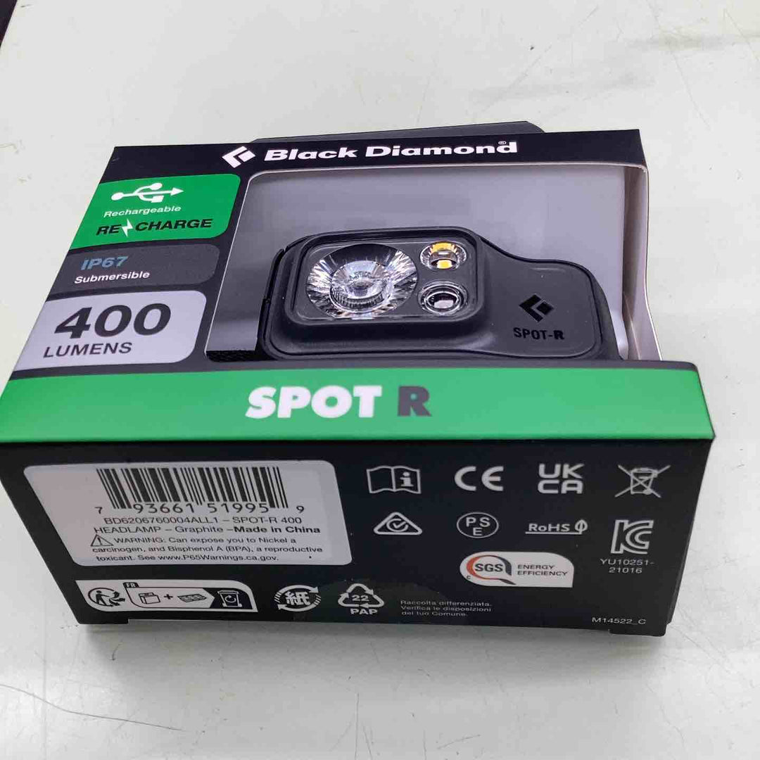 Black Diamond スポット400-R グラファイト【越谷店】