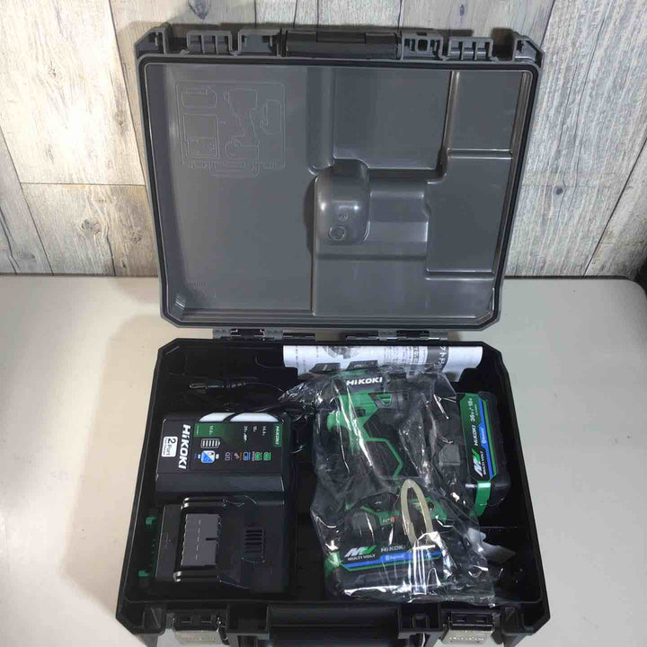 ★ハイコーキ(HIKOKI ※旧:日立工機) コードレスインパクトドライバ アグレッシブグリーン WH36DD(2XHLSZ)【戸田店】