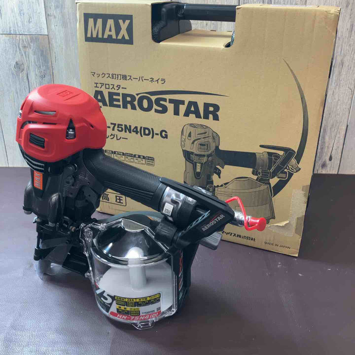 【未使用(店頭展示品)】★マックス(MAX) 高圧エア釘打ち機 HN-75N4(D)-G【東大和店】