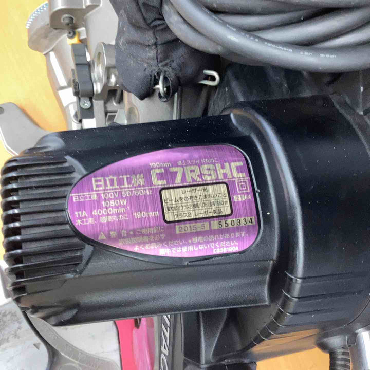 ★ハイコーキ(HIKOKI ※旧:日立工機) 卓上スライド丸のこ C7RSHC【越谷店】