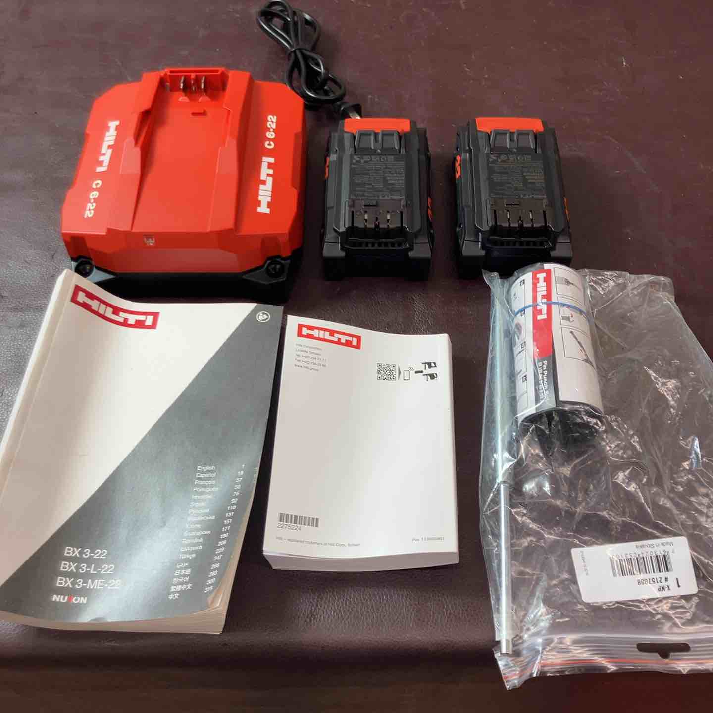 中古美品】 ヒルティ(HILTI) コードレスコンクリートネイラー BX3-ME