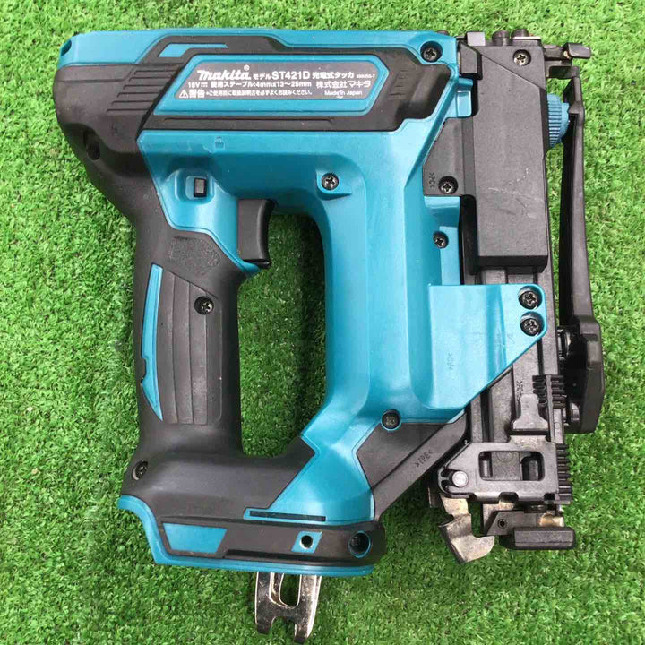 【中古・本体バッテリセット！】 マキタ makita 18V 4mm コードレスタッカー ST421DZ 【桶川店】