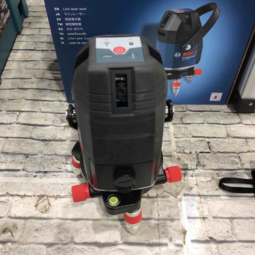 ◇ボッシュ(BOSCH) 電子整準方式 ・レーザー墨出し器 GLL8-40ELR【川口店】