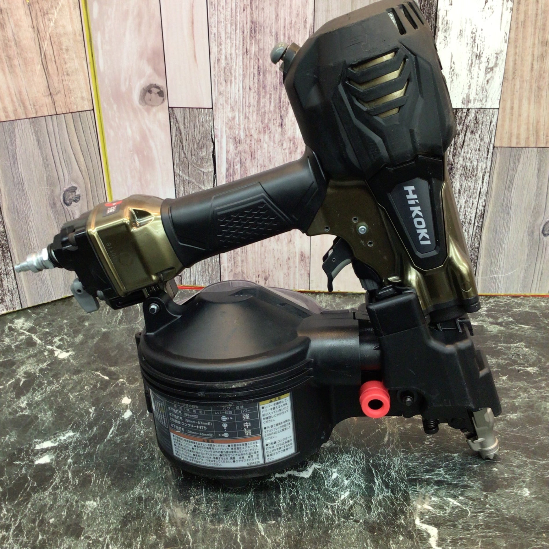 ☆ハイコーキ(HIKOKI ※旧:日立工機) 高圧エア釘打ち機 NV65HR2(S