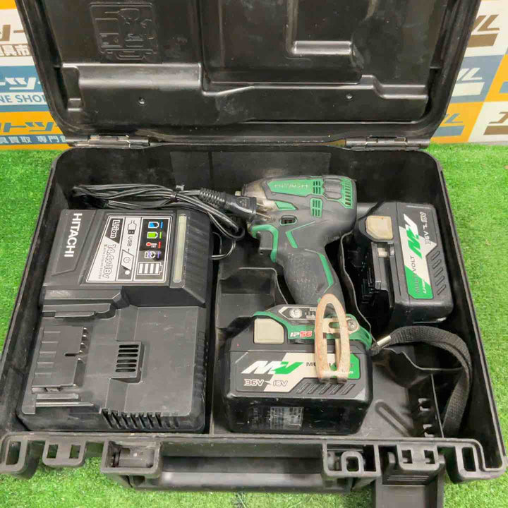 ★ハイコーキ(HIKOKI ※旧:日立工機) コードレスインパクトドライバー WH36DA(2XP)【草加店】