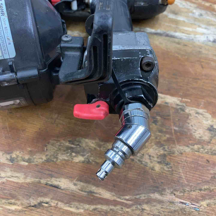 ◇ハイコーキ(HIKOKI ※旧:日立工機) 高圧エア釘打ち機 NV50HR(SGK)  銀鏡モデル【柏店】