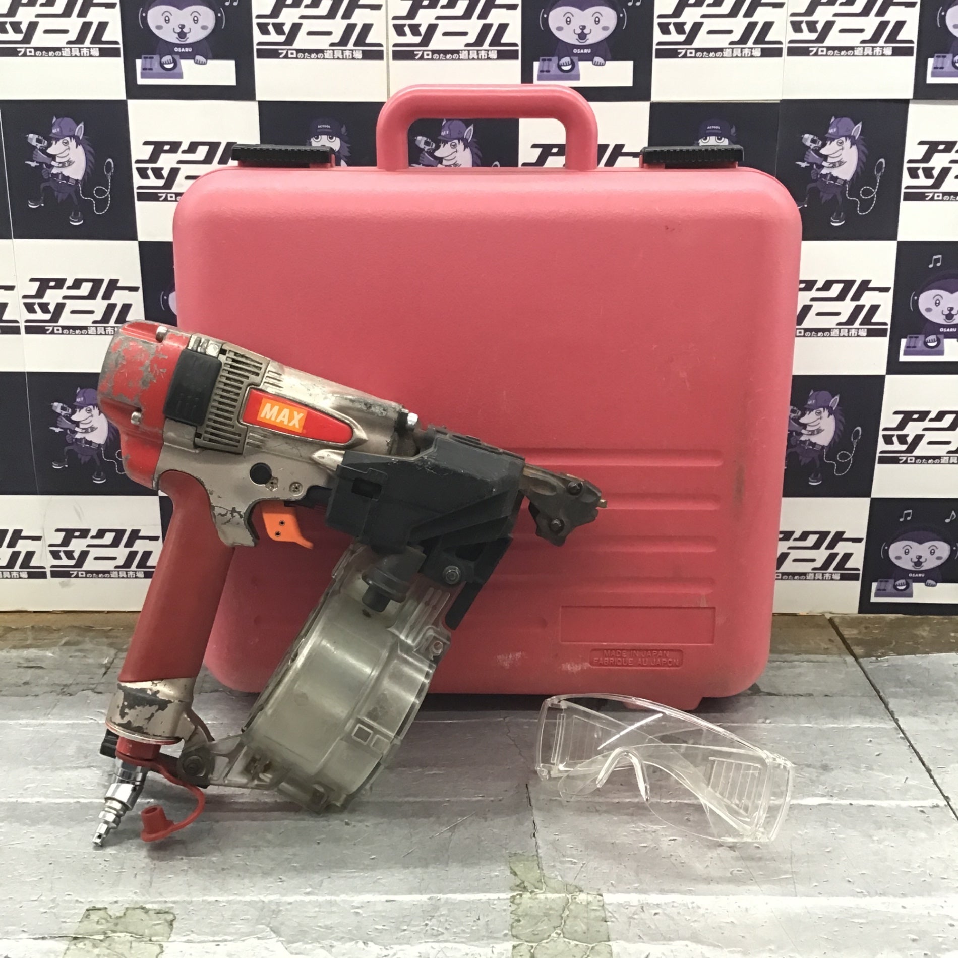 ☆☆マックス(MAX) 高圧エア釘打ち機 HN-65Z1 エア漏れあり 部品取りに！【狭山】 ☆マックス(MAX) 高圧エア釘打ち機 HN-65Z1【所沢店】 – アクトツール