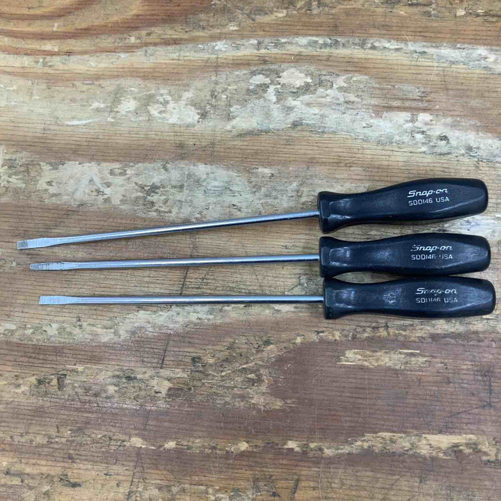 【中古品】▲スナップオン(Snap-on) マイナスドライバー SSD146 3本セット【柏店】