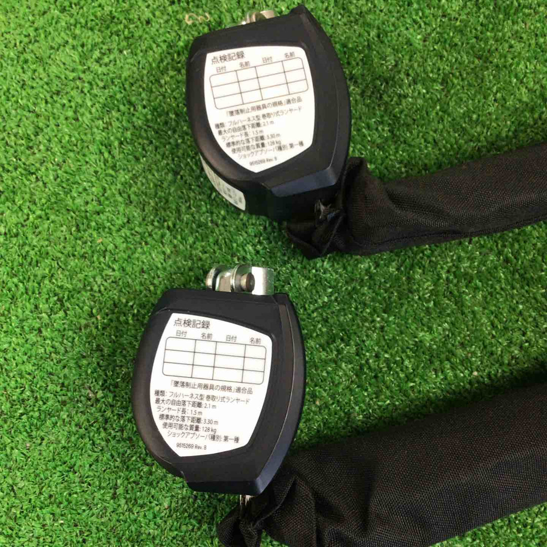 3M 巻取り式ランヤード ツイン(タイプ1) DBI-サラ Nano-Lok Light 3101740[新規格適合]【町田店】