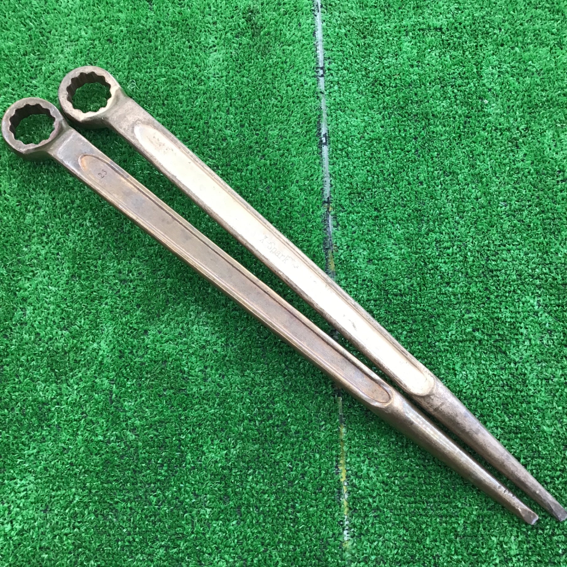 中古】 防爆工具 X Spark シノ付メガネ 6本セット 21x2本、26x2本