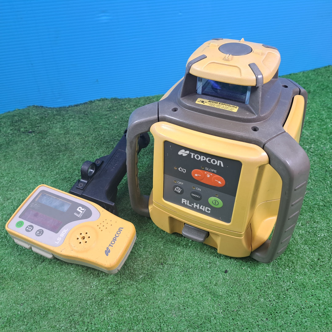 ★トプコン(TOPCON) ローテーティングレーザー 回転レーザー RL-H4C 受光器1個付き 【岩槻店】