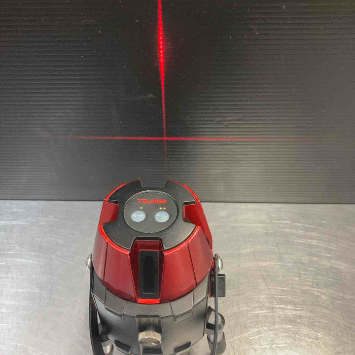 【中古品】 タジマ(Tajima)  レーザー墨出し器 ゼロTYZ 縦・横・地墨 ZERO-TYZ 脚立付属 赤色レーザー 【東大和店】