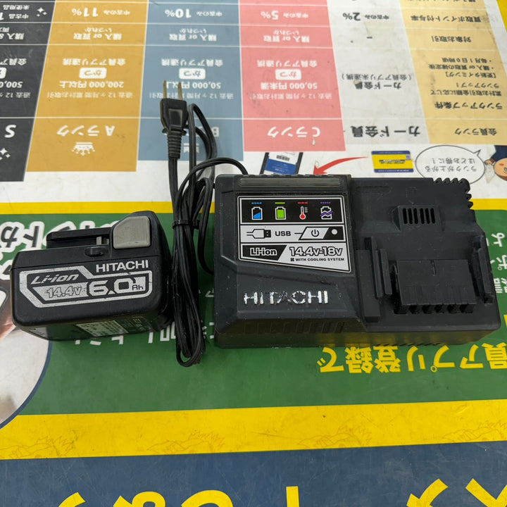 〇ハイコーキ(HIKOKI ※旧:日立工機) コードレスディスクグラインダ G14DBVL(LJCK)(R)【柏店】