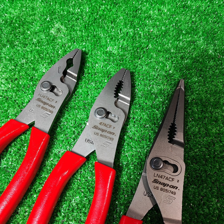 【美品】スナップオン(Snap-on) レッド PL347ACFプライヤー【岩槻店】