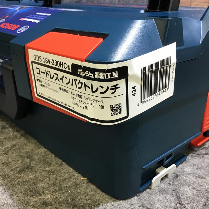 【未使用】BOSCH ボッシュ 18V 1/2" インパクトレンチGDS 18V-330 HC PROFESSIONAL 【桶川店】