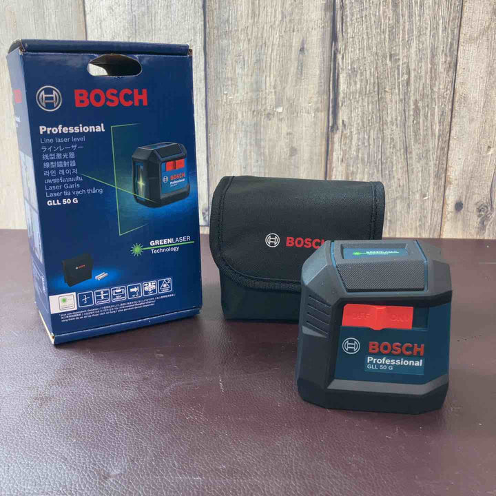 【未使用(店頭展示品)】BOSCH(ボッシュ)クロスラインレーザー GLL50G【東大和店】
