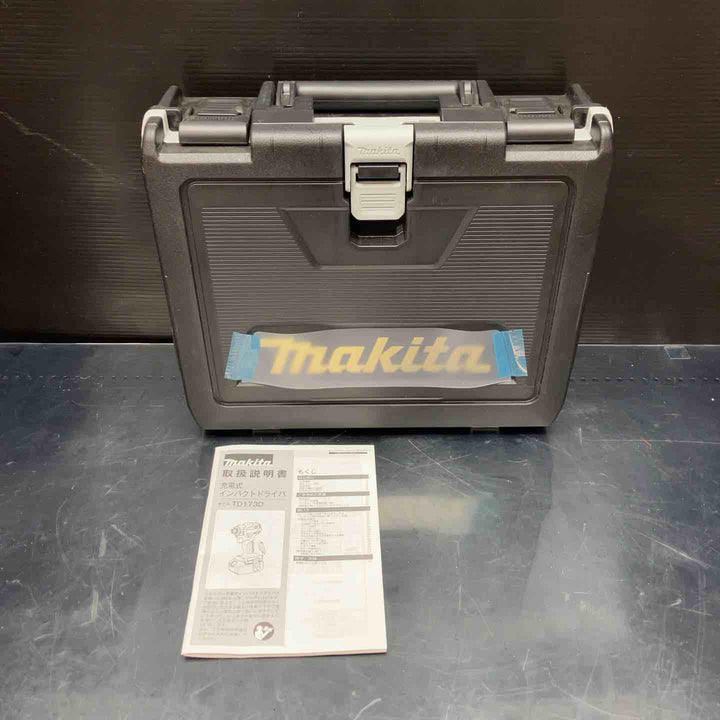 マキタ(makita) コードレスインパクトドライバー TD173DZPB LXT20周年記念限定カラー プレミアムブルー 本体+ケース【川越店】