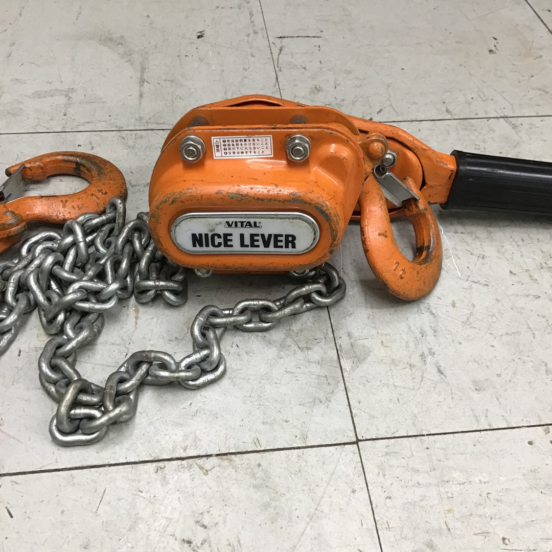 【現状品】VITAL レバーブロック・荷締め NR2-10 1.0ton 【鴻巣店】
