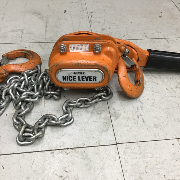 【現状品】VITAL レバーブロック・荷締め NR2-10 1.0ton 【鴻巣店】