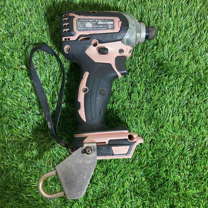 ☆マキタ(makita)18V コードレスインパクトドライバー TD147DZP 本体のみ【戸田店】