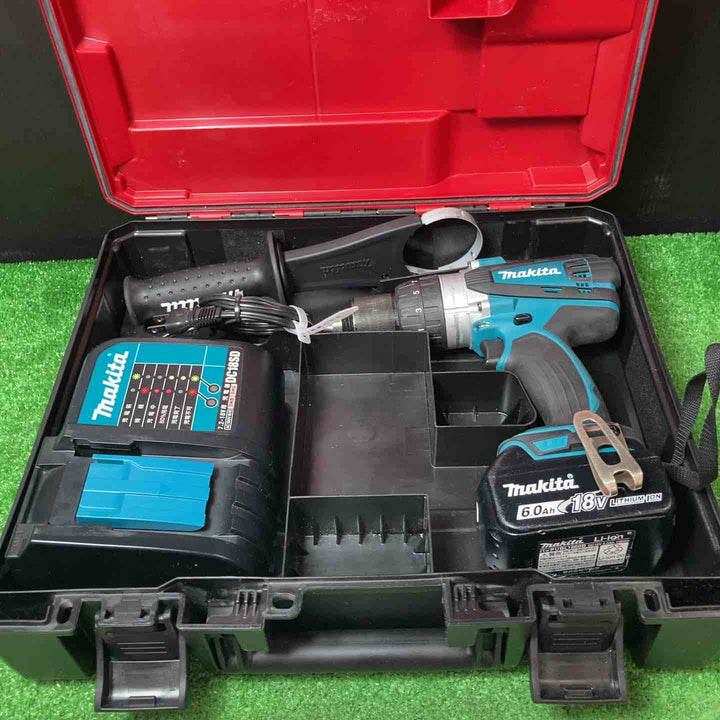 マキタ/makita コードレス振動ドリルドライバー HP458DRGX 18V6.0Ahバッテリー1個【岩槻店】