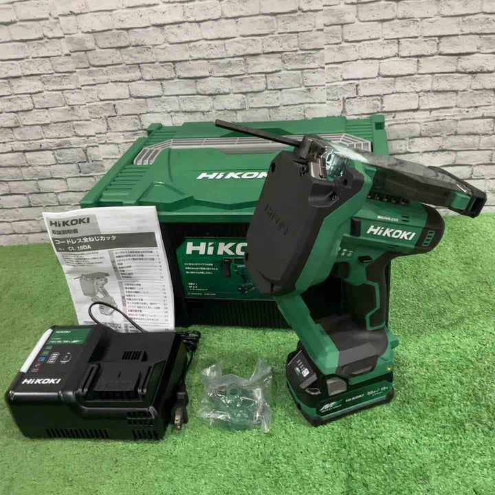 ★ハイコーキ(HIKOKI) 18Vコードレス全ネジカッタ CL18DA(XPZ) 18V フルセット【川口店】