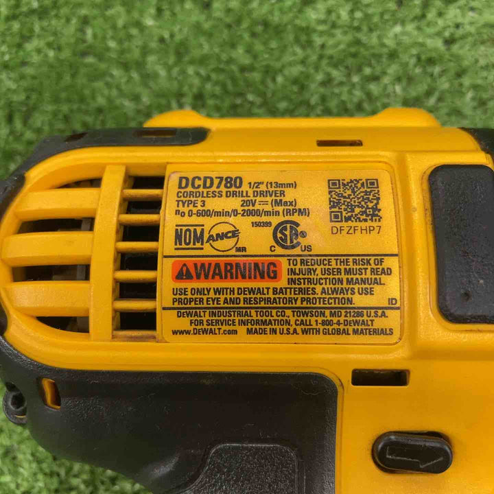 DeWALT/デウォルト ドリルドライバー DCD780 【川崎店】