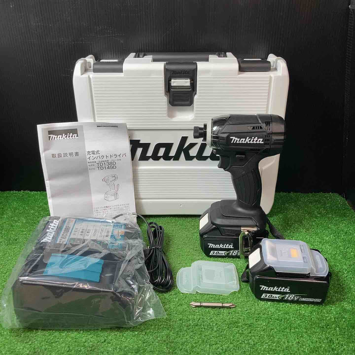 【未使用品(店頭展示品)】★マキタ(makita) コードレスインパクトドライバー TD149DRFXB【岩槻店】