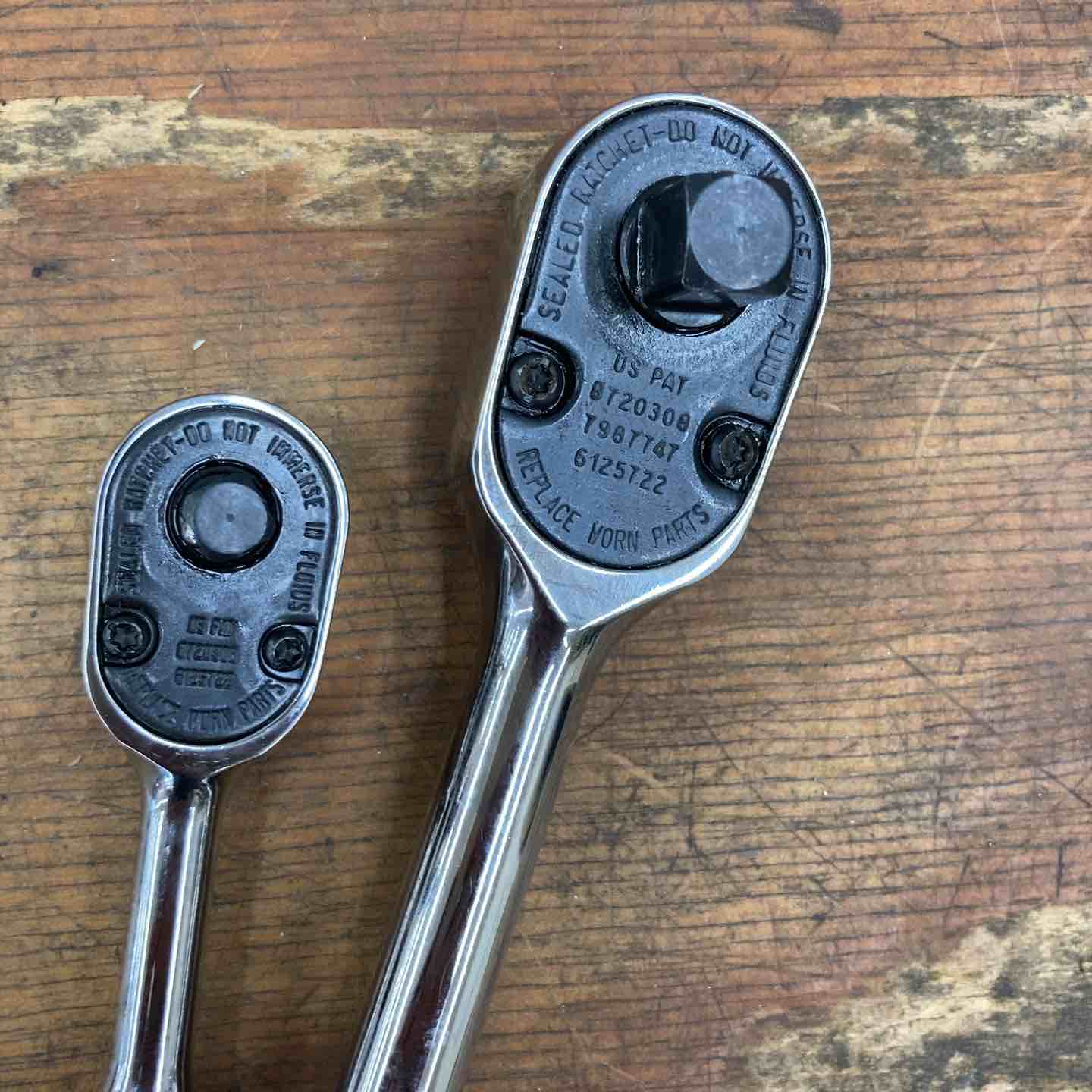 Snap-on ラチェット 2本セット Snap-on - ラチェット 2本仕掛ける